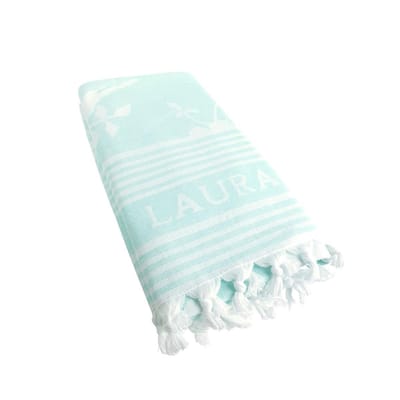 Laura Ashley Heritage Strandlaken Elveden Mint  90 X 180 cm
