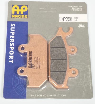 ap racing remblok voor motor yamaha 660 xtz tenere 1991 tot 1999 lmp250sf / 3yf/4md nieuw