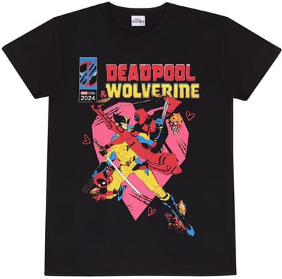 Deadpool 3 - Deadpool & Wolverine - True Love Heren T-shirt - zwart - L