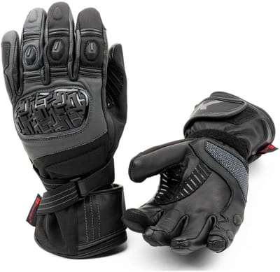 MOTOBLOUZ Motor Handschoenen WINTERBRIES Mannen XXXL Winter Zwart CE-gekeurd