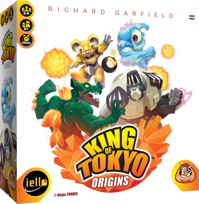 White Goblin Games bordspel King of Tokyo Origins 8+ strategie.
