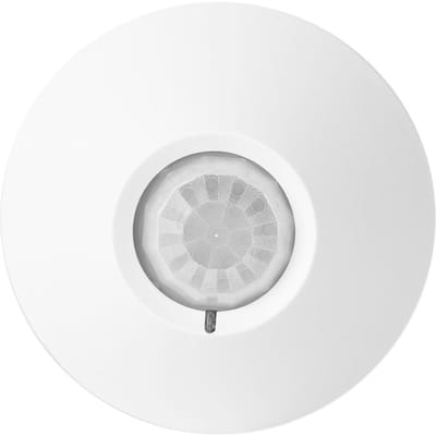 Détecteur de mouvement infrarouge passif à 360 degrés, filaire, 12 V, pour intérieur white