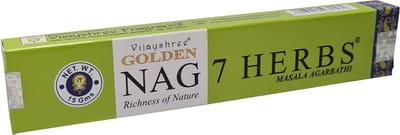 Golden Nag 7 Herbs wierookstokjes (los pakje van 15 gram)
