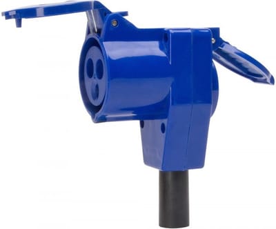 Kopp Cee Duo Stekker 3-polig 16a Blauw