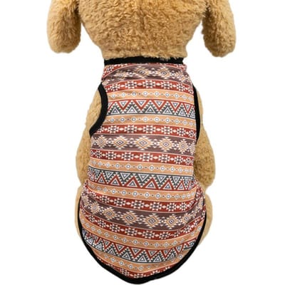 T-shirt pour chien Respirant Doux Rafraîchissant Grand teint Vêtements pour animaux de compagnie Gilet d'été pour chat Vêtement pour animaux de compagnie 2XL