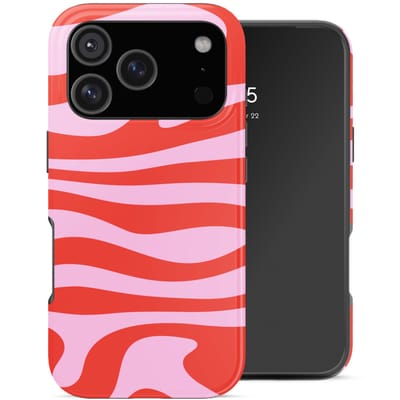 Selencia Hoesje - Geschikt voor Apple iPhone 17 Pro - Backcover - Dream Swirl Pink