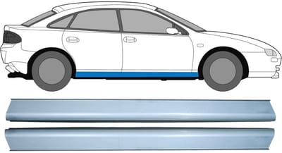 Reparatie dorpel voor Mazda 323F BG 1989-1994 / Links = Rechts / Set