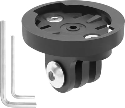 Fiets Camera Bevestiging voor Actiecamera's, Fietsverlichting Bevestiging en Universele Adapter voor Fietscomputers