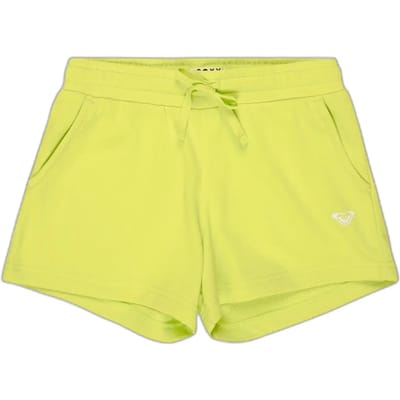 Roxy Surf Feeling Terry Korte Sportbroek Groen,Geel 10 Years Meisje