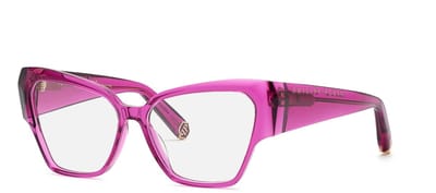 Philipp Plein VPP100 Ciclamino trasparente lucido 55/14/140 WOMAN Brilmonturen