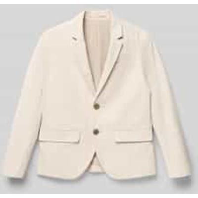 regular fit blazer van mix van katoen en linnen model 'MARTIN'