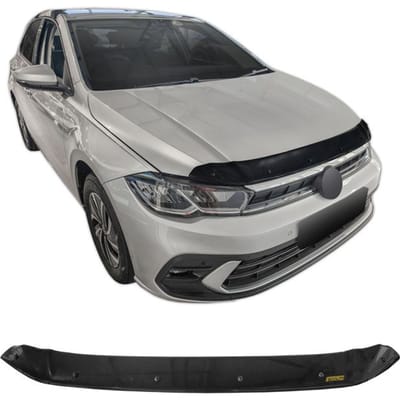 SCOUTT | Motorkap Deflector Bescherming voor Volkswagen Polo Sinds 2017, Aerodynamisch, Eenvoudige Montage, Geen boren vereist