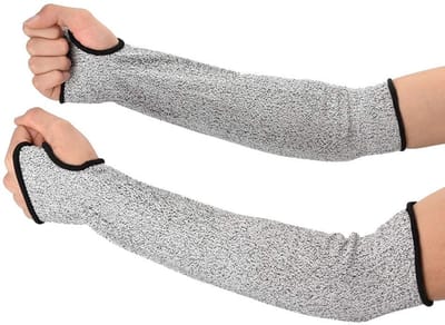 Dailygoods- Armbeschermingshoes Flexibel - Arm Beschermers Dunne Huid - Bescherming Onderarm - Hoge Temperaturen - Comfortabel - Geschikt Voor Sporten - Armbeschermer