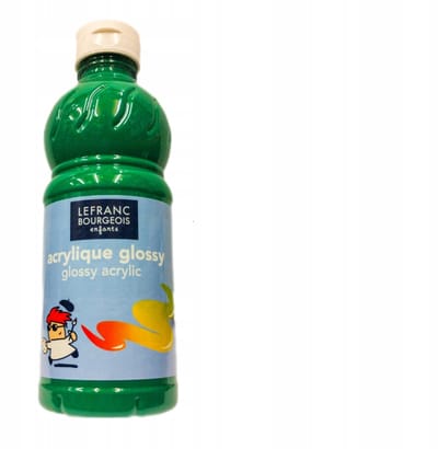 Lefranc Acrylverf Glanzend Briljant Groen 500ml