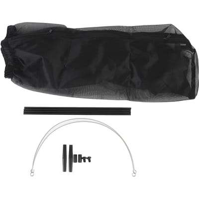 Tuinnet Plantenhoes Bloempothoes Multifunctioneel Draagbaar Plantennet Barrière Eenvoudig black