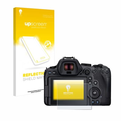 upscreen - Screenprotector voor Canon EOS R6 Mark II - Folie Beschermfolie anti glare matte