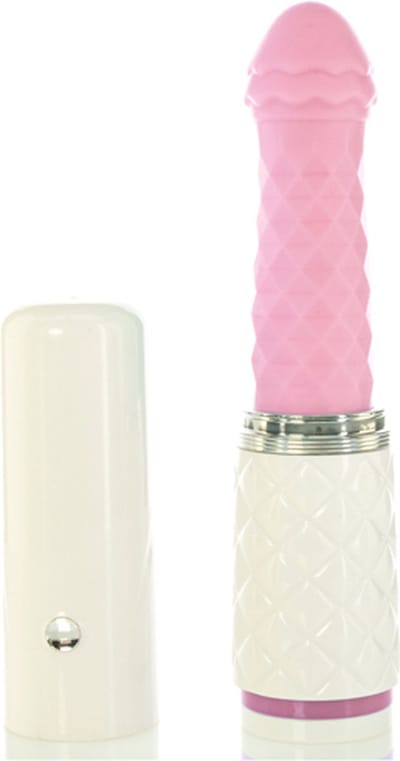 Pillow Talk - Feisty Thrusting Vibrator - Teal