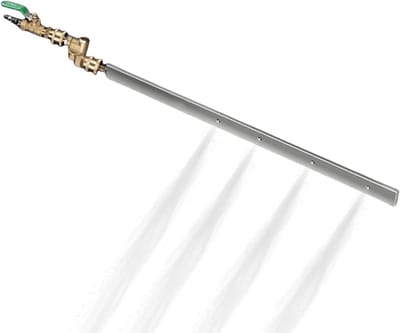 Radiator Reiniger - Reinigingsstaaf - Koelsystemen Onderhouden - Verstelbare Steel - 60cm Lengte - Zilver