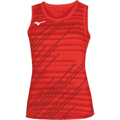 Mizuno Team Chiba Tanktop Dames-rood