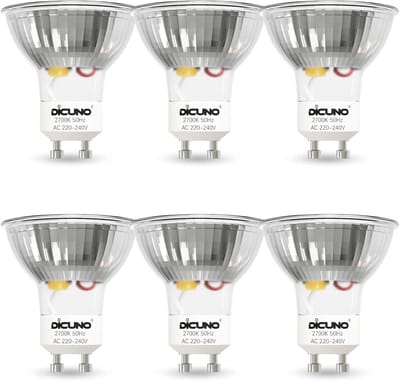 GU10 LED Sp bulb 5W 600LM Warm Wit 3000K Vervanging voor 50W Halogeenlamp
