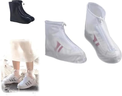 Waterdichte herbruikbare regenschoenhoezen met antislip siliconen - Ideaal voor regenkleding en fietsen - Uniseks (M/37-38 L/39-40)