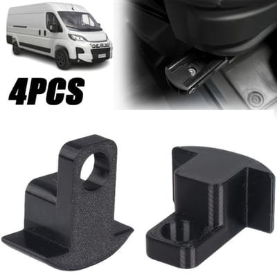 Stoel beschermdoppen geleider Fiat Ducato Peugeot Boxer en Citroen Jumper 4 Stuks