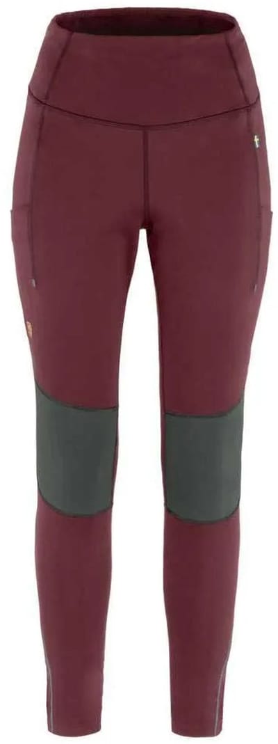 Fjällräven Abisko Värm Trekking Leggings Rood XS Vrouw