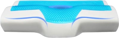 Memory Foam Gel Kussen Zomer Ijs Cooling Gezondheid Nek Rug Beschermer Massage Orthopedische Kussen Comfort Voor Thuis Beddengoed