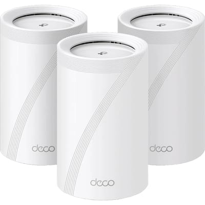 TP-Link Deco BE65 (BE9300) 3-Pack - Mesh router 802.11a/b/g/n/ac/ax/be (Wi-Fi 7)