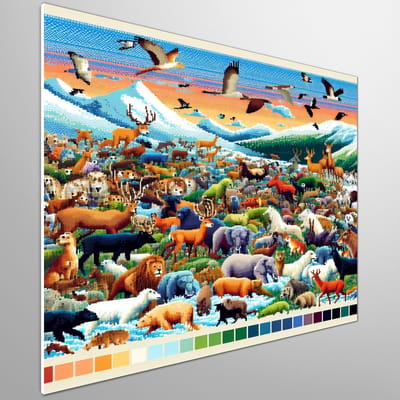 Kunstprint | Wanddecoratie | Forex | 80 × 80 cm