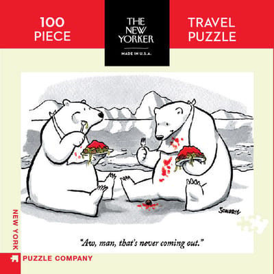 Never Coming Out - 100 Stukjes New York Puzzle Company Mini Puzzel - 0819844012519
