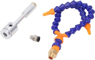 Koudeluchtpistool Set - Dubbele Kop - Apparatuur Koelen - Snelle Temperatuurverlaging - 7 Bar - Aluminium