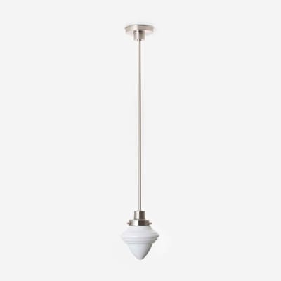 Hanglamp Acorn Small 20's Matnikkel - Art Deco Trade
