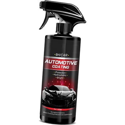 Autocoating Vloeibare Wax Poetsmiddel Spraymiddel Hydrofobe Topcoat Krassenverwijderaar Detailbescherming black