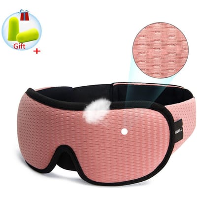 3D Slaapmasker Blokkerend Licht Oogmasker Reis Rust Relax Blinddoek Slaaphulp Ooglapjes EyeShade Cover Slaapmasker