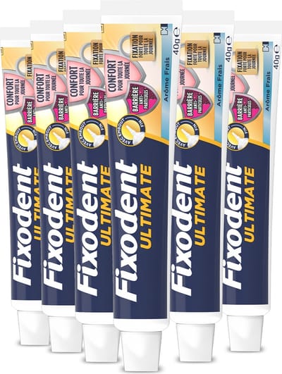 Fixodent Kleefpasta Ultimate Fris - 6 x 40 gram