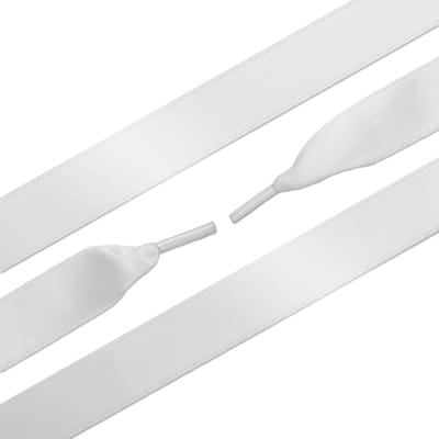 Ringpoint - Schoenveters - satijn - Dreamly White - wit - Veterlengte 120 cm