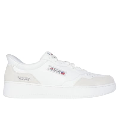 Skechers Sport Court 2.0 - Konor, Mannen, Wit, Sneakers, maat: 40