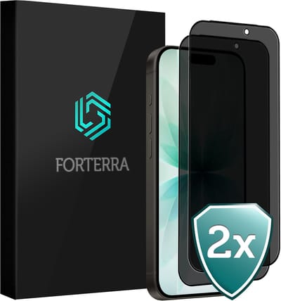 Screenprotector 2 Stuks - Geschikt voor Apple iPhone 17 - Privacy Filter - Beschermglas - Gehard Glas - Tempered Glass - Screen Protector
