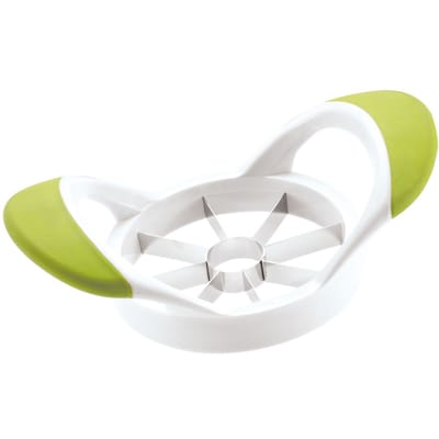 Westmark Appelsnijder, 17,5 x 10,5 x 6,5 cm, roestvrij staal/kunststof, 8P, wit/groen/zilver, 51622270