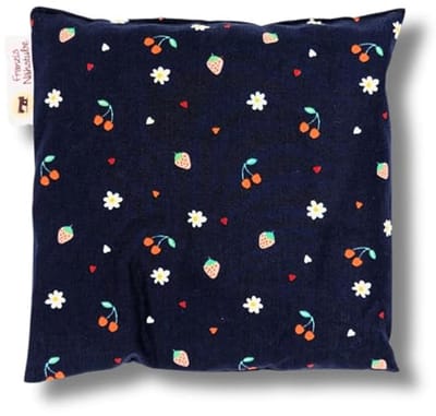 Druivenpitkussen 20x20 cm voor Warmte- en Koudetherapie in Katoen