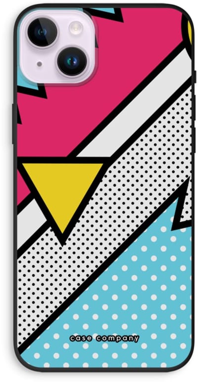 Case Company® - Hoesje geschikt voor iPhone 14 Plus hoesje - Pop Art #3 - Biologisch Afbreekbaar Telefoonhoesje - Bescherming alle Kanten en Schermrand
