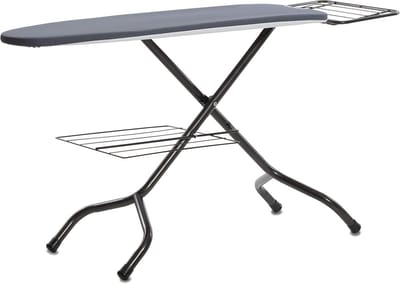 Strijkplankovertrek - Strijkhoes - Strijken - Dikte bekleding - 128x44 cm - Grijs