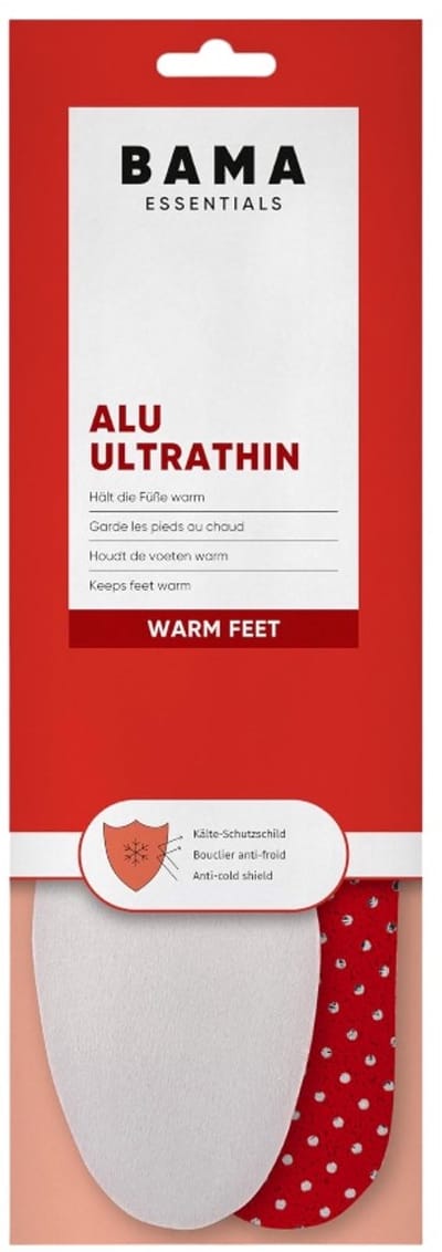 Bama Alu Ultrathin - Extra dunne en warme inlegzool voor een aangenaam warm gevoel - 36/37