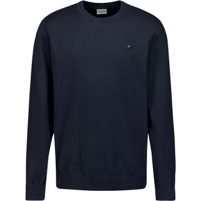 No Excess Pullover Crewneck Solid Knit Night Größe: S | Pullover Outlet | Herren | Schwarz