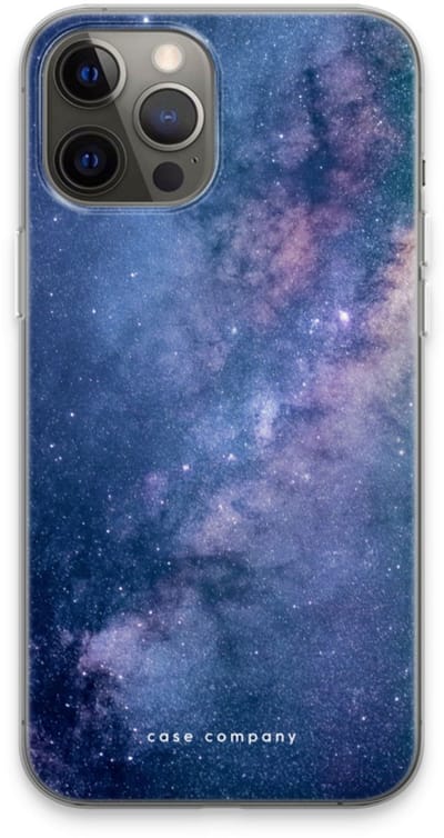 Case Company® - Hoesje geschikt voor iPhone 13 Pro Max hoesje - Nebula - Soft Cover Telefoonhoesje - Bescherming aan alle Kanten en Schermrand