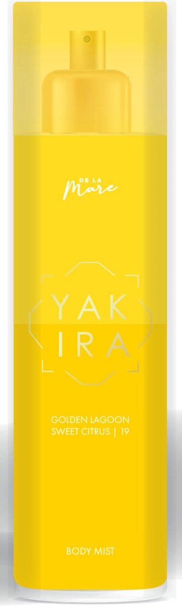SENTIO DE LA MARE YAKIRA BODYMIST 250ML GOLDEN LAGOON SWEET CITRUS/19