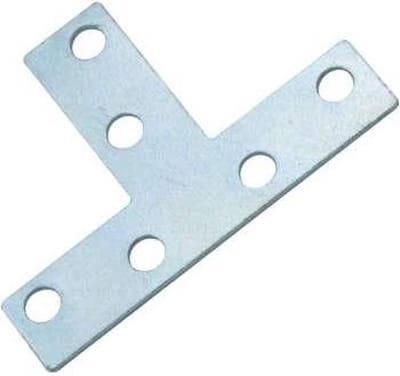 Verbindingsplaatje Verzinkt - T-model - 70 x 36 x 16 x 1,5 mm