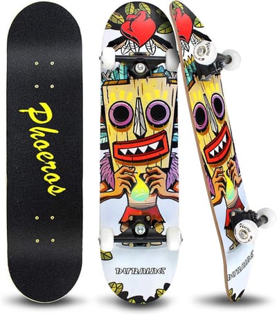 Compleet Skateboard voor Beginners en Jongeren - 78,7 cm Kwaliteit Cruiser