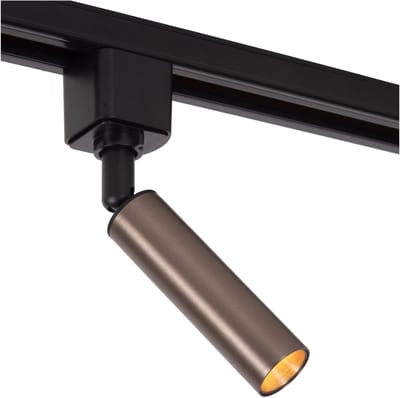 Lucide TRACK KEONI Railspot - 1-fase Railsysteem / Railverlichting - 1xG9 - Koffie